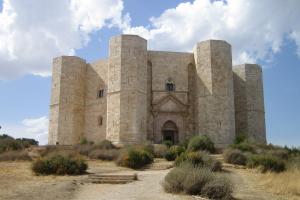 Mysterious castle of Castel del Monte